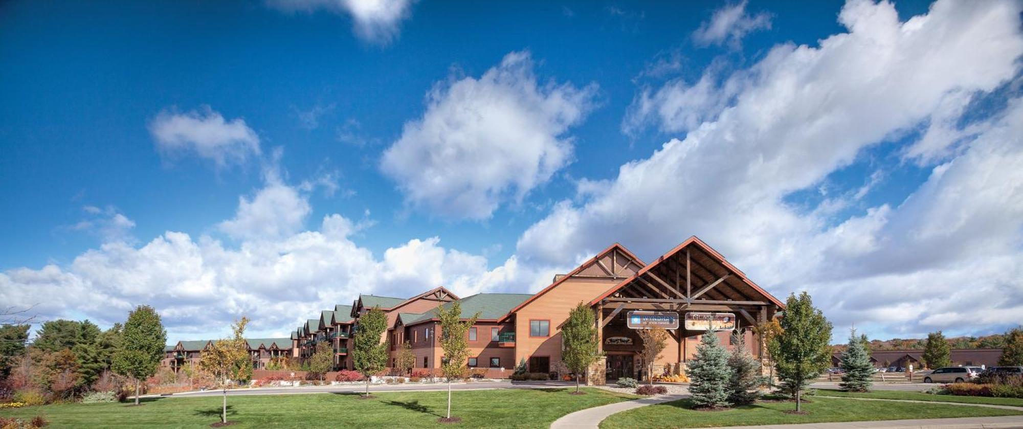 Club Wyndham Glacier Canyon Lake Delton Exterior foto