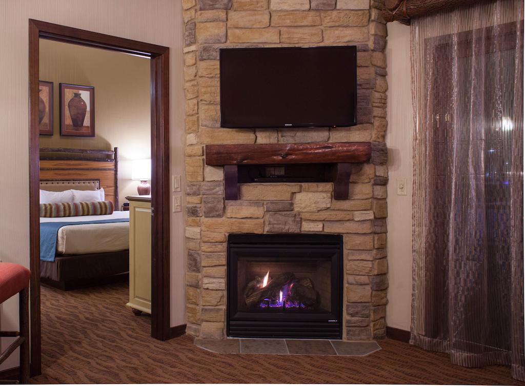 Club Wyndham Glacier Canyon Lake Delton Zimmer foto